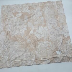 Monique Lhuillier Pottery Barn Garden Rose Euro Shams set x2 Floral Cotton 26x26